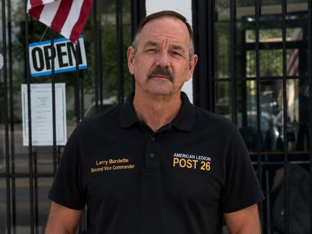 Larry Burdette, 2nd Vice Commander of American Legion Post 26