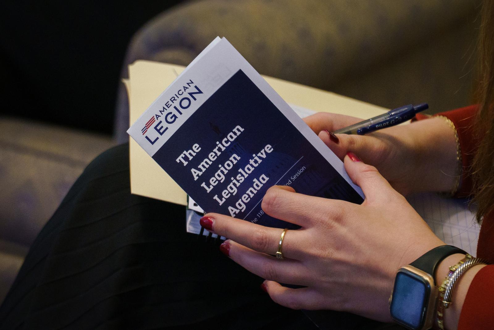 The American Legion Legislative Agenda booklet