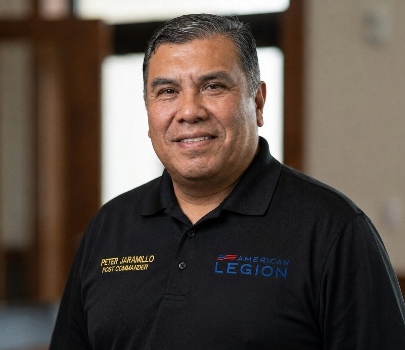 Peter Jaramillo, Post Commander of American Legion Post 26